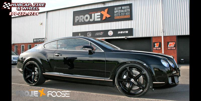 vehicle gallery/2010 bentley gt foose speed f136  Black  Machined wheels and rims